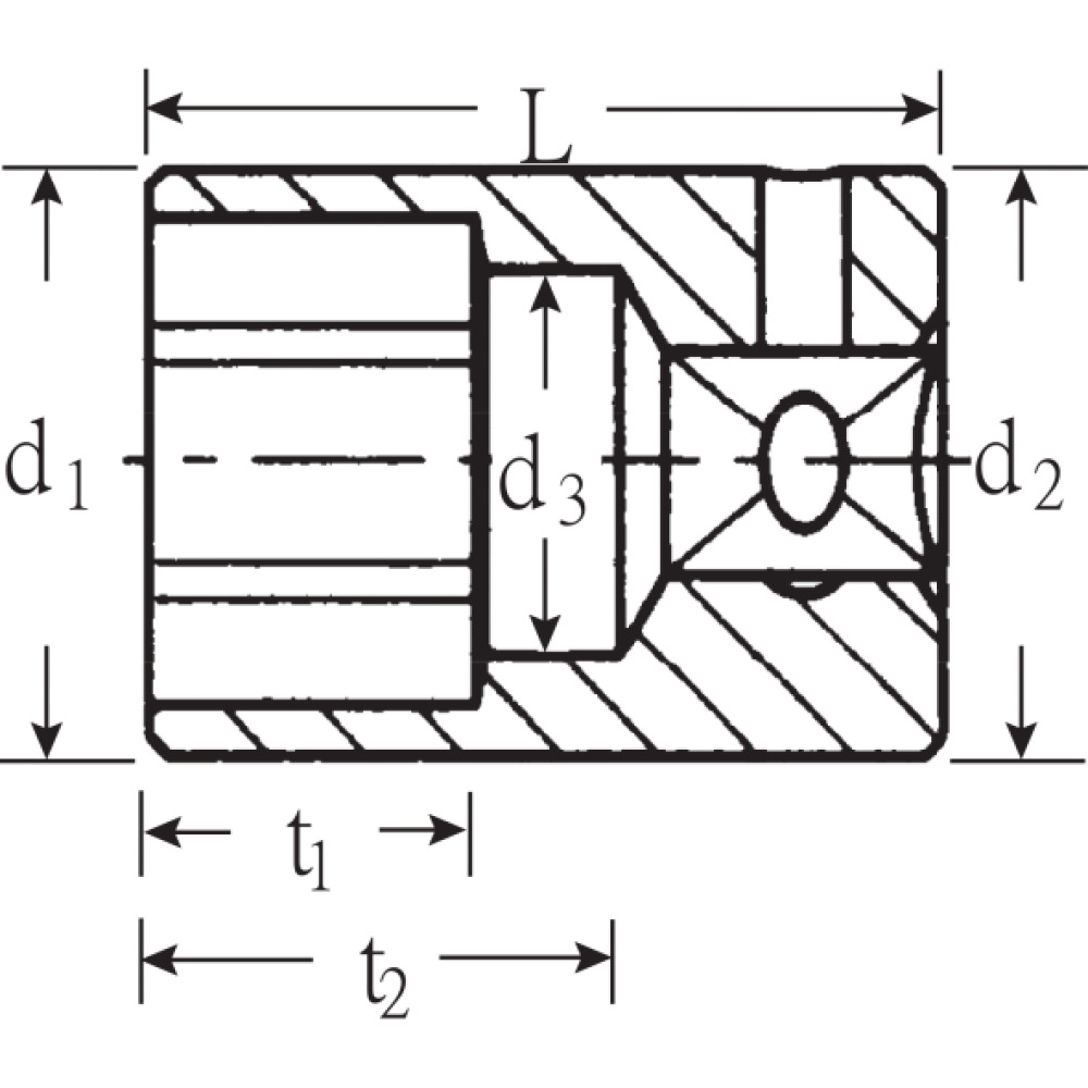 Stahlwille Sechskant-Steckschlüsseleinsätze 1/4" Produktbild img2 L