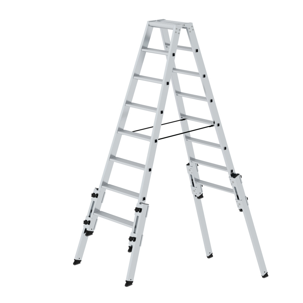 Alu-Stufen-Stehleiter treppengängig Produktbild img1 L