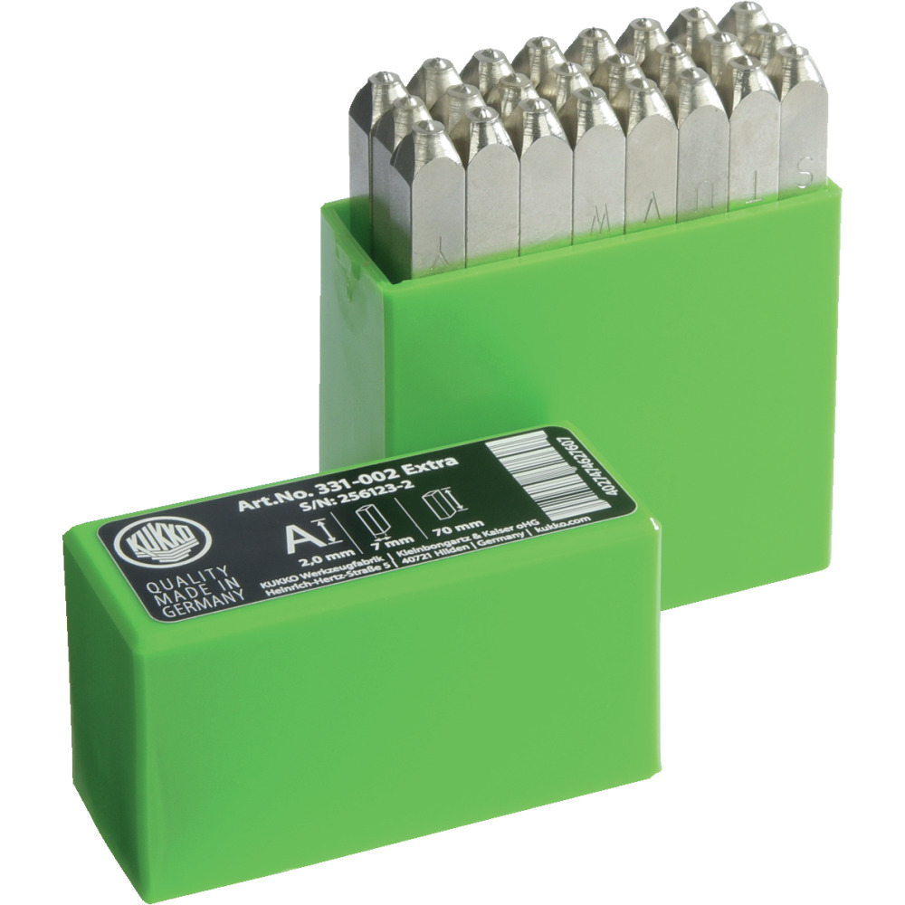 Handschlagstempel-Satz Großbuchstaben Produktbild img1 L