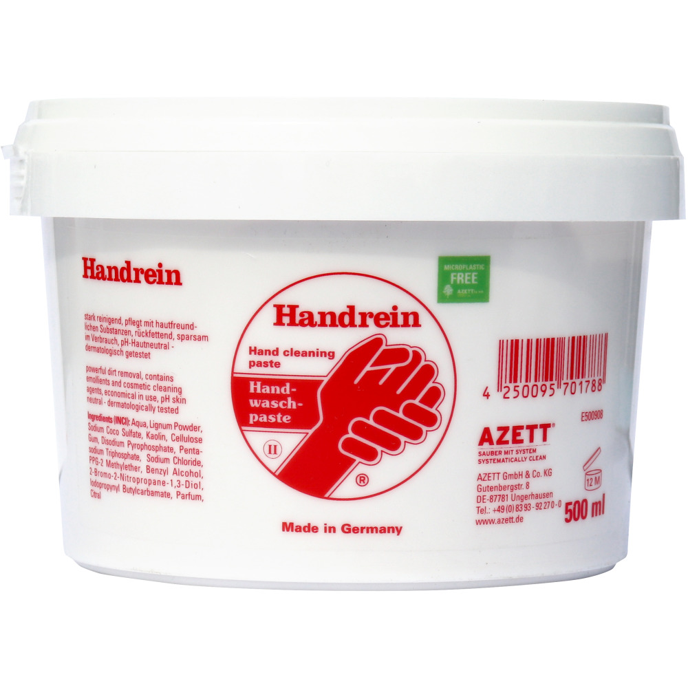 Handwaschpaste Handrein, 500 ml Dose Produktbild img1 L
