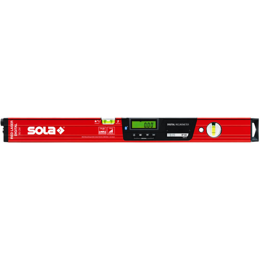 Digitale Laser-Wasserwaage RED LASER DIGITAL, Länge 600 mm Produktbild img1 L