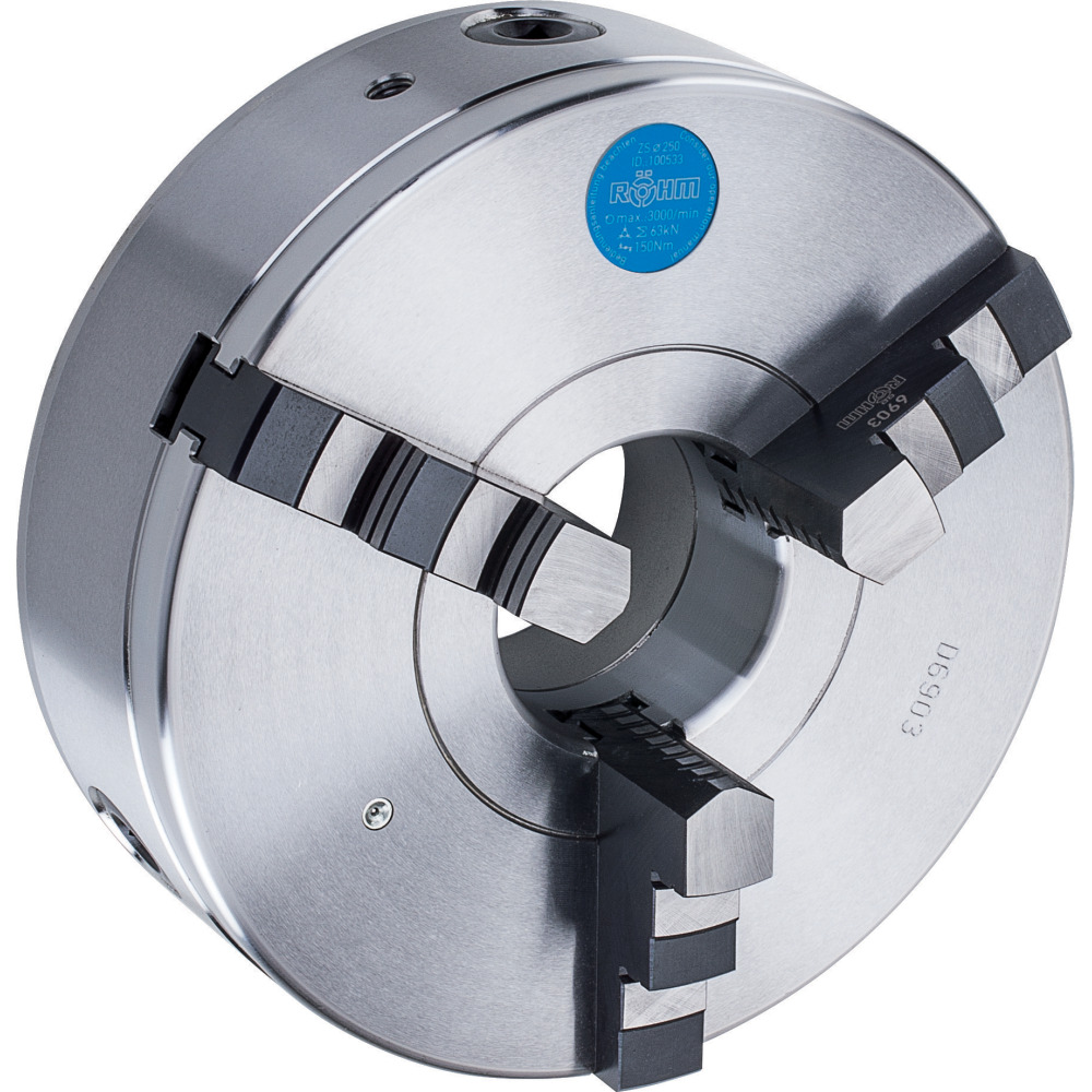 Dreibacken-Drehfutter - Stahl DIN 6350 Produktbild img1 L