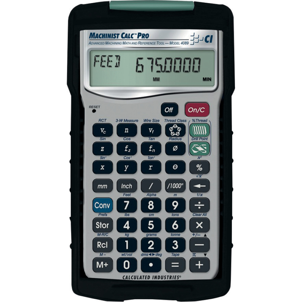 Kalkulator Machinist Calc Pro 4089 Intl Produktbild img1 L