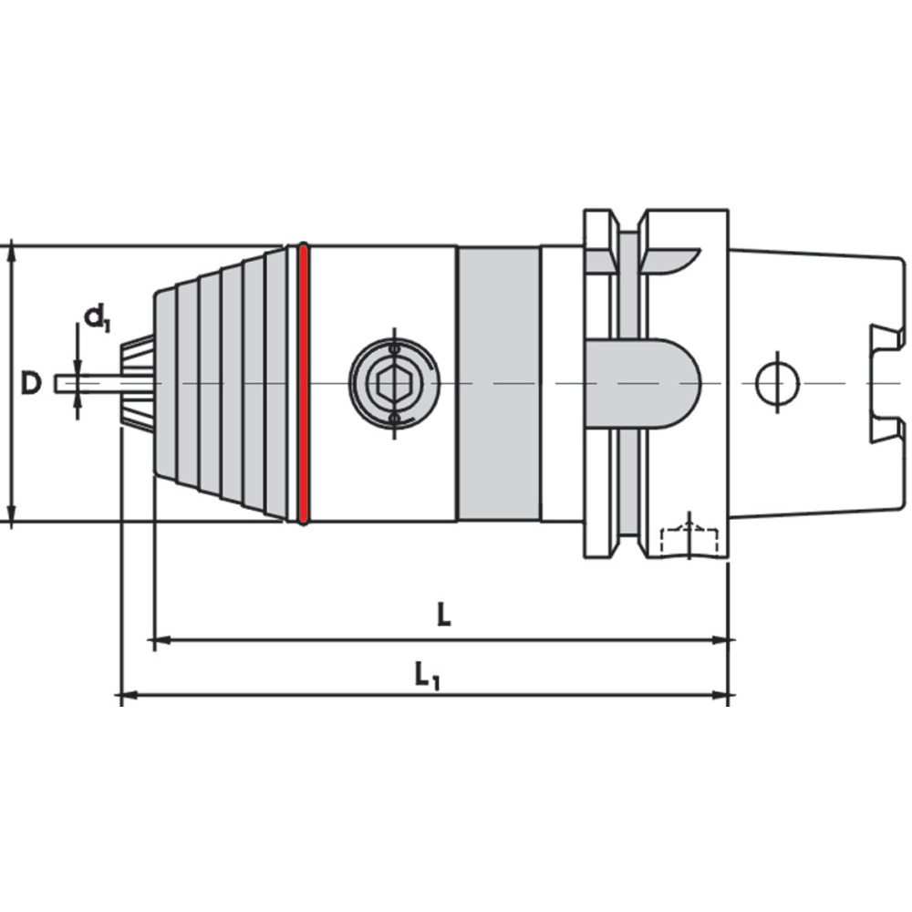 Trocken, ohne Kühlmittelzuführung Produktbild img2 L