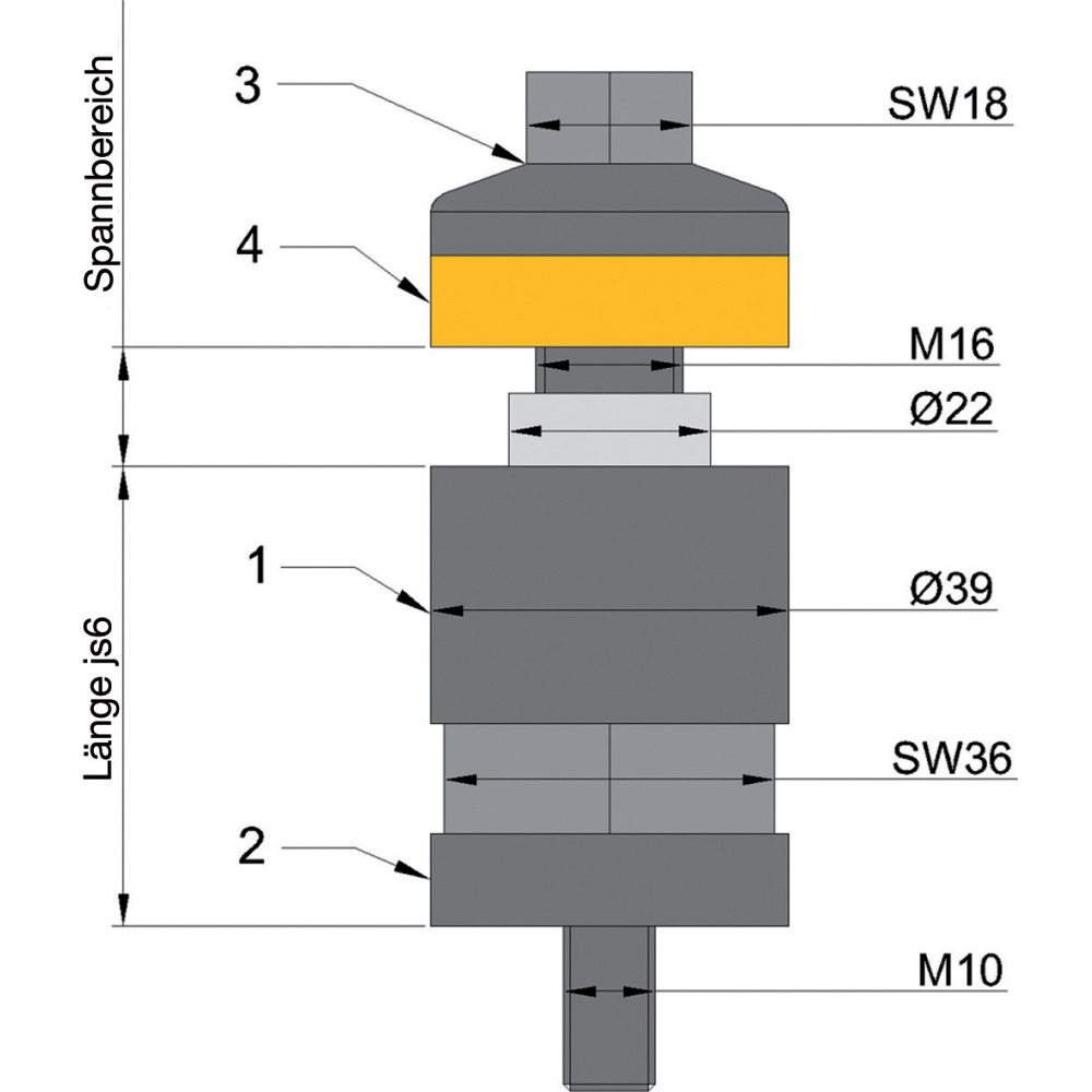 Aufspannbolzen Produktbild img6 L