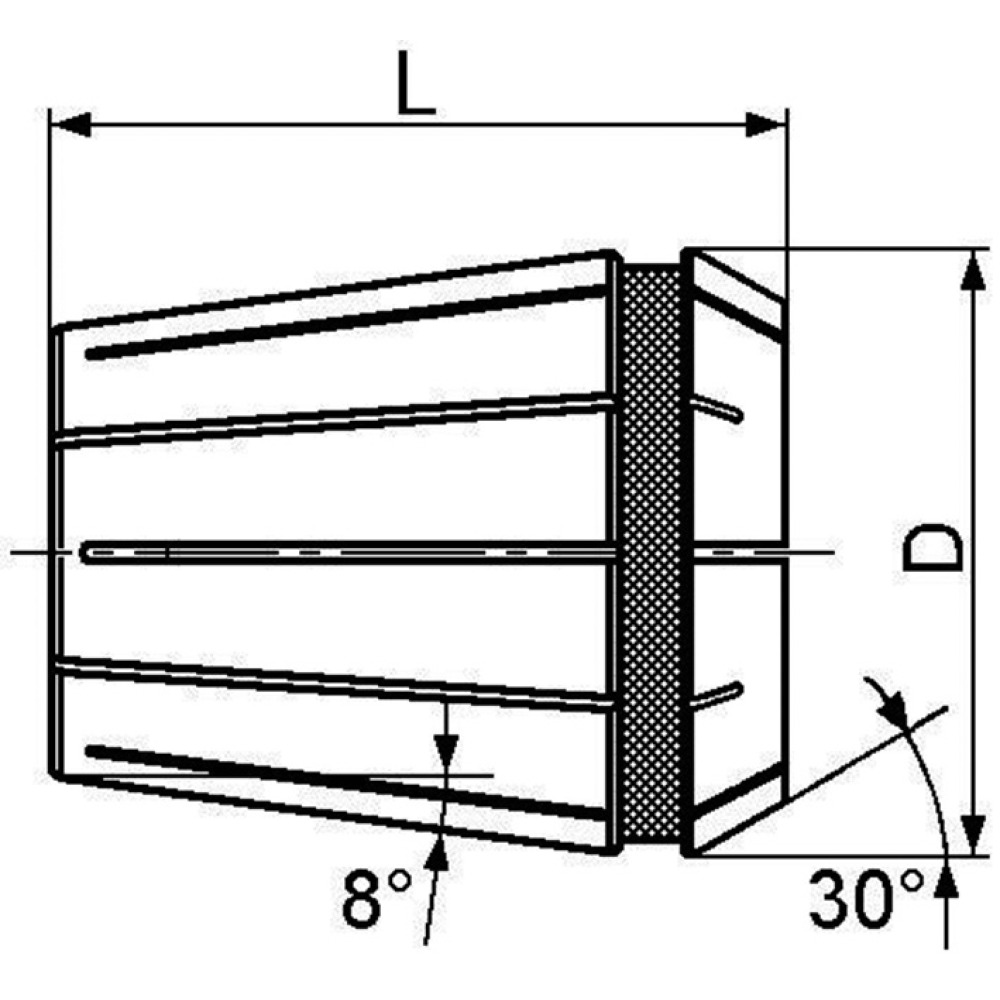 ER-Hochgenauigkeits-Spannzange - 426E/ GERC16-HP Produktbild img2 L