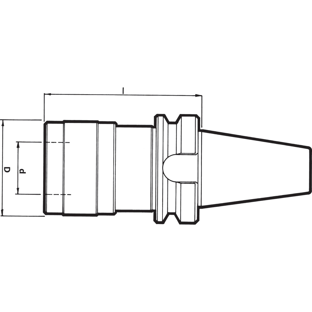 Gewindeschneidfutter JIS B 6339 BT 30x19x63 mm M3-M12 Produktbild img2 L
