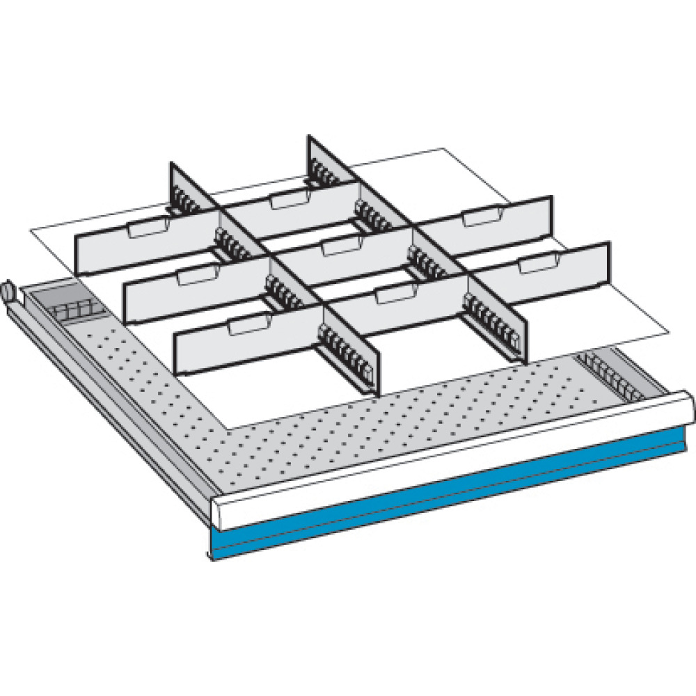 Zubehör 36x36E, Schlitzwände 2x36E Produktbild img1 L