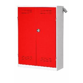 Akku-Ladeschrank 1.950x1.000x500 Vollblech, RAL7035/3020 Produktbild