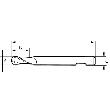 Langlochfräser Vollradius M42 lang (Typ 3467) Produktbild img3 S