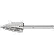 HSS Frässtift ALU Spitzbogenform K Ø 16x30 mm Schaft-Ø 6 mm Produktbild img1 S