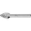 HSS Frässtift Sonderform Ø 12x18 mm Schaft-Ø 6 mm Z 3 Produktbild img1 S