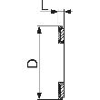 Dichtscheibe - 430E/ER25 Produktbild img2 S