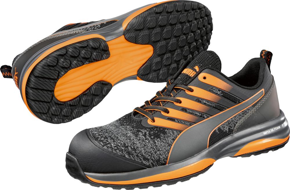 Sicherheitshalbschuh CHARGE ORANGE LOW, S1P SRC HRO ESD Produktbild img1 L