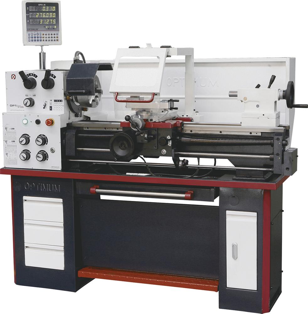 Leit- und Zugspindel-Drehmaschine TH 3309D Produktbild img1 L