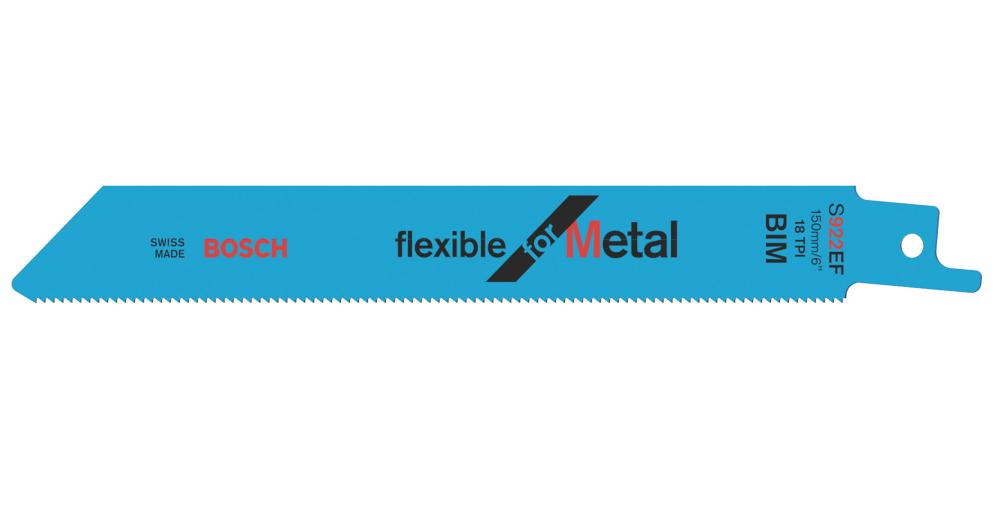 Säbelsägeblatt S 922 EF Bosch VE à 5 Stück Flexible for Metal Produktbild img1 L
