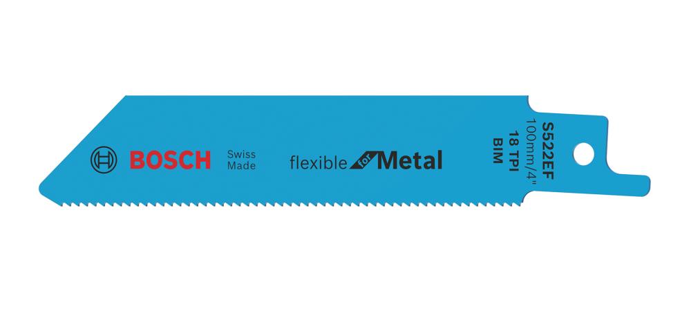 Säbelsägeblatt S 522 EF Bosch VE à 5 Stück Flexible for Metal Produktbild img1 L