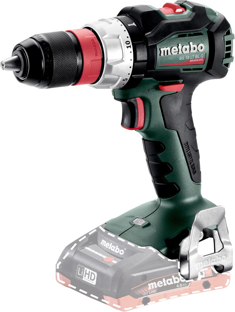 Akku-Bohrschrauber solo BS 18 LT BL Q Metabo ohne Akku ohne Ladegerät metaBOX Produktbild img1 L