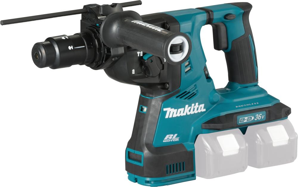 Akku Bohrhammer solo DHR281ZJ Makita ohne Akku ohne Ladegerät Karton Produktbild img1 L