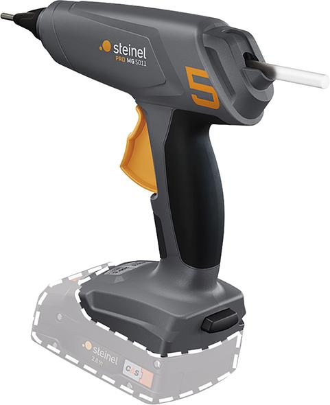 Akku-Heißklebepistole MobileGlue 5011 Steinel ohne Akku ohne Ladegerät Karton Produktbild img1 L