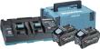 Akku-Starter-Set XGT 40V 5Ah Makita 2x40,0V 5,0 Ah Ladegerät DC40RB MAKPAC Produktbild img1 S