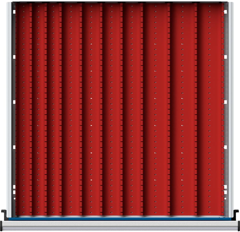 Schubladeneinteilungsmaterial für Schubladenmaß 600 x 600 mm Produktbild img1 L