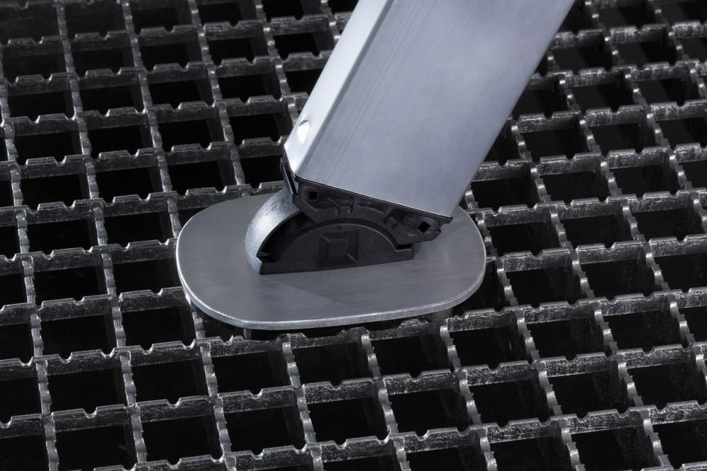 nivello®-Fußplatte für Gitterroste Produktbild img1 L