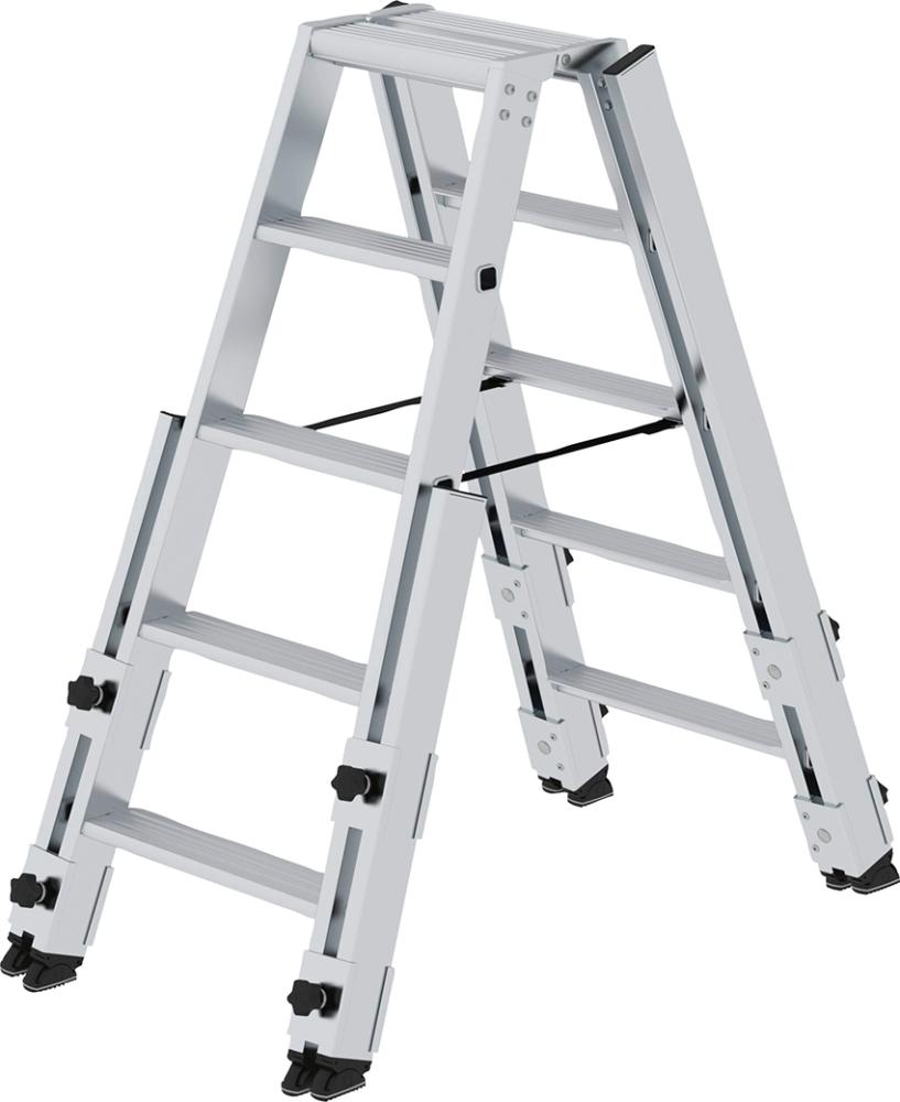 Stufen-Stehleiter, treppengängig Produktbild img1 L