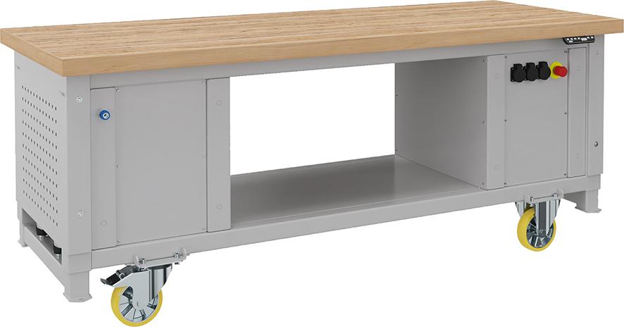 Schwerlasttisch multi4power, fahrbar Produktbild img1 L