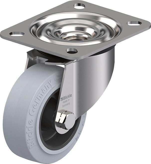 Edelstahl-Lenkrolle, Typ LEX-POEV Produktbild img1 L
