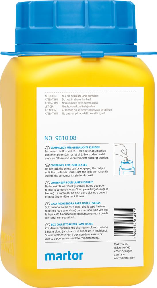 Gebrauchtklingenbehälter SAMMELBOX Produktbild img1 L