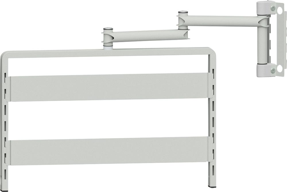 Halteschiene für Sichtlagerkästen, Systemaufbau für Werkbank Produktbild img1 L