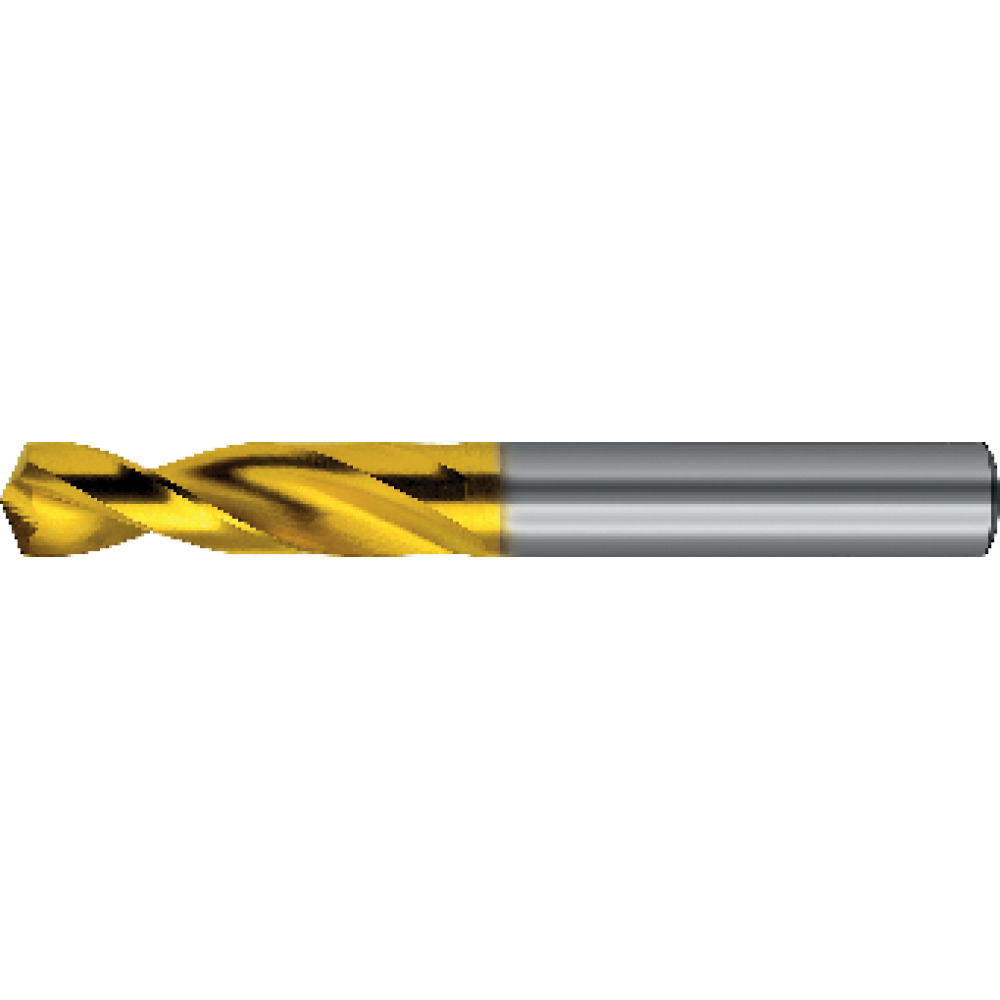 Spiralbohrer 130° HSCO TiN, extra kurz GT80 (1228) Produktbild img1 L