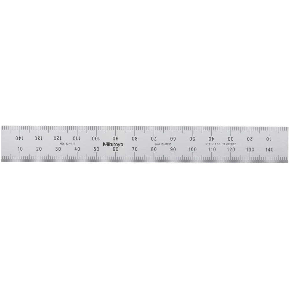 Stahllineal, breit und starr Produktbild img1 L
