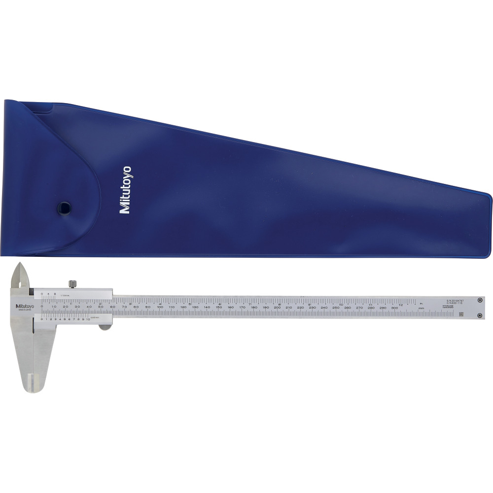 Nonius Messschieber Feststellschraube, mm/zoll, 0,05 mm, Mb 300 mm Produktbild img2 L