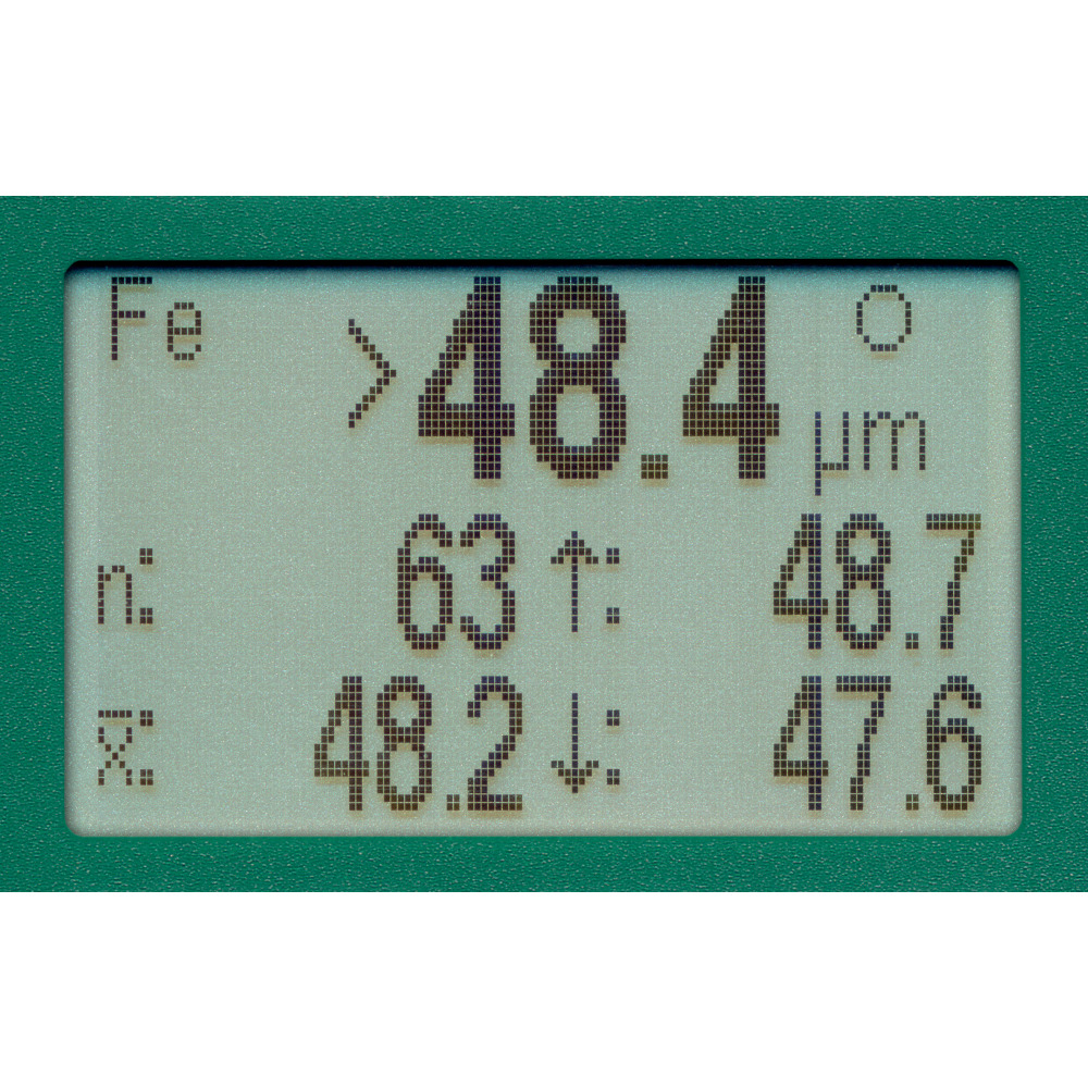 Schichtdickenmessgerät Pocket-Leptoskop 2026, Fe-/NFe-Messung Produktbild img3 L