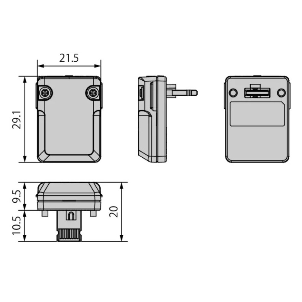 Bluetooth Adapter U-WAVE-TIB zu Surftest Produktbild img5 L