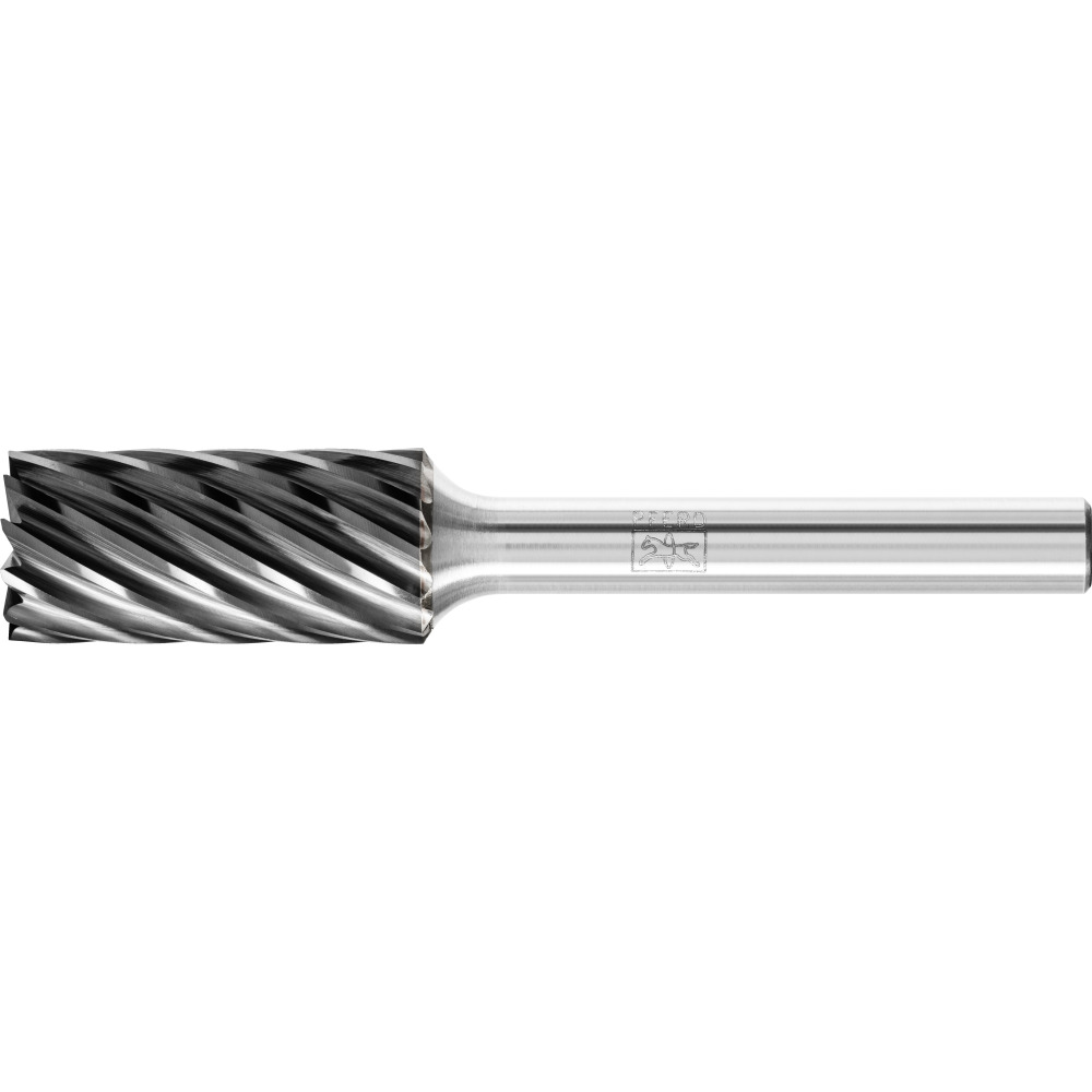 HM Hochleistungsfrässtift INOX Zyl.  ZYAS stirn Ø 12x25 mm Schaft-Ø 6 mm HICOAT Produktbild img1 L