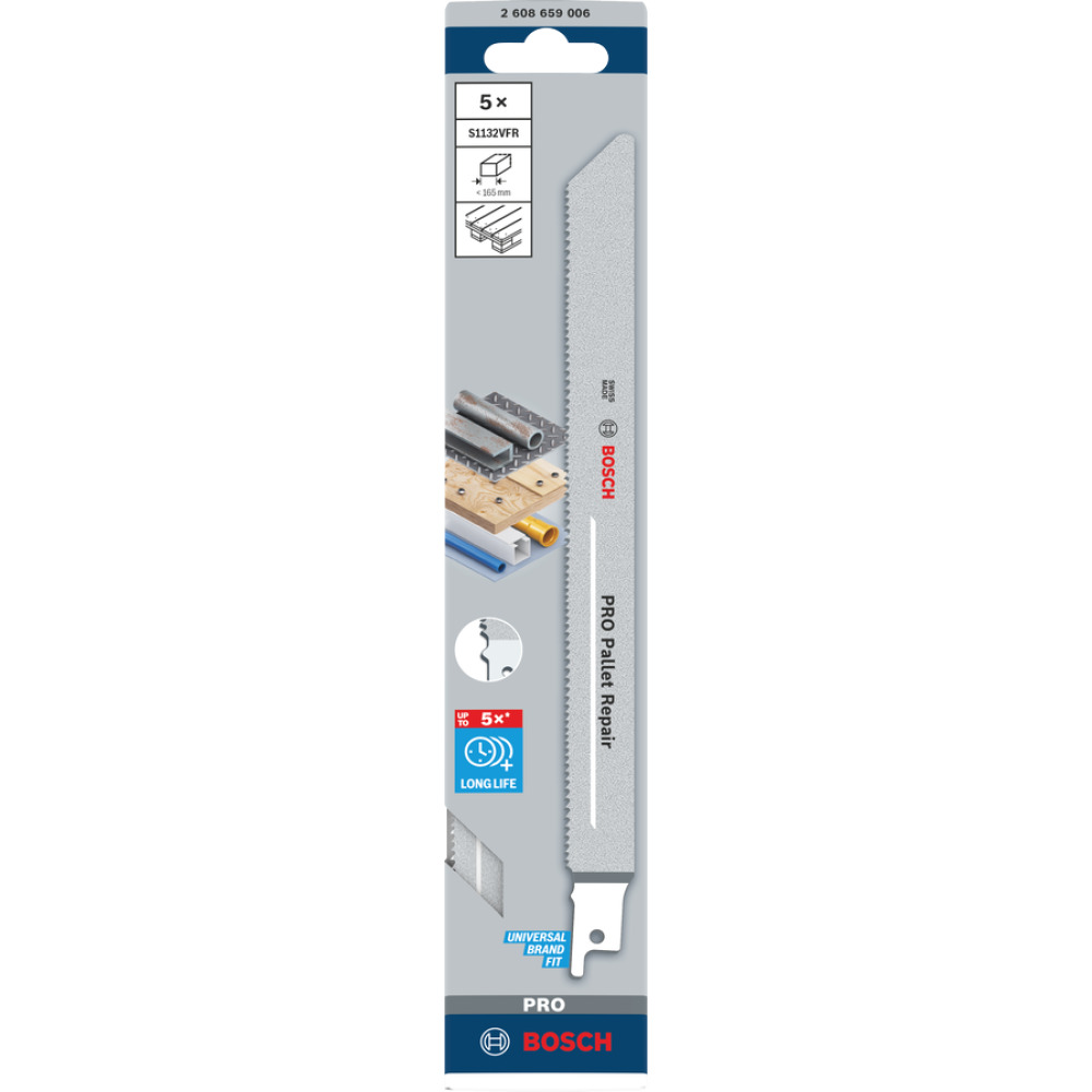 Säbelsägeblatt PRO S1132VFR 225x19x0,9 mm (VE=5 Stk.) Produktbild img2 L
