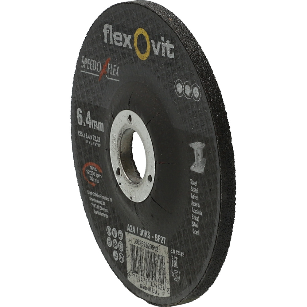 Schruppscheibe Speedoflex, grob, Stahl/Edelstahl Produktbild img2 L