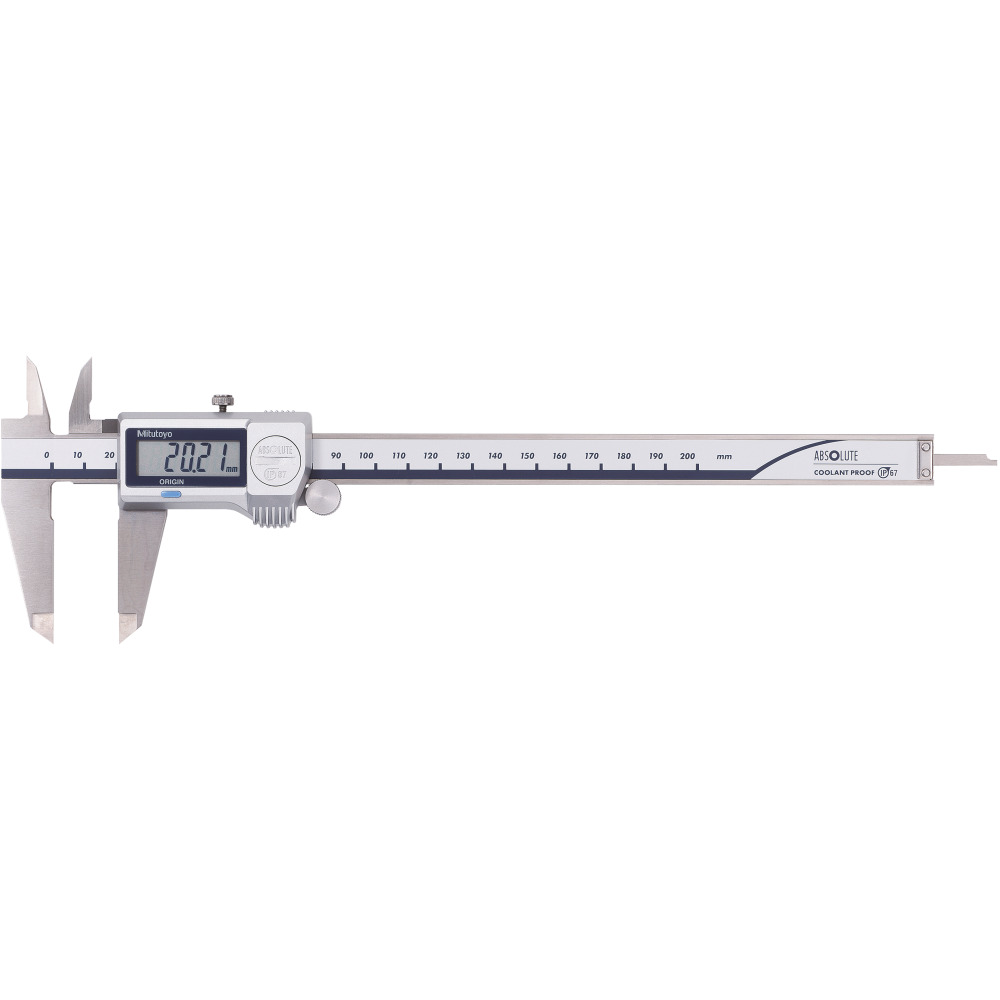 Digitaler Messschieber ABS IP67, Antriebsrolle, Datenausgang, Mb 200 mm Produktbild img1 L
