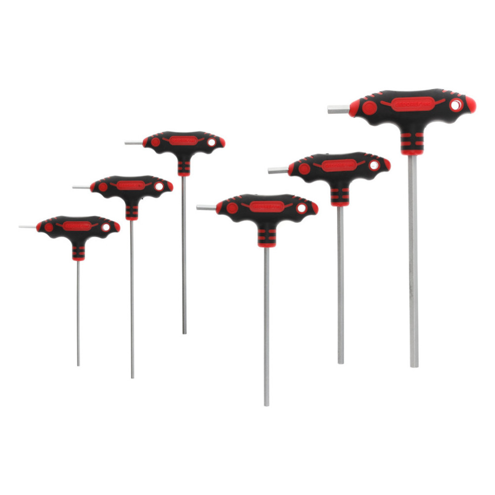 2K-T-Griff Schraubendreher-Satz 6-kant 2,5-8 mm, 6-teilig Produktbild img2 L