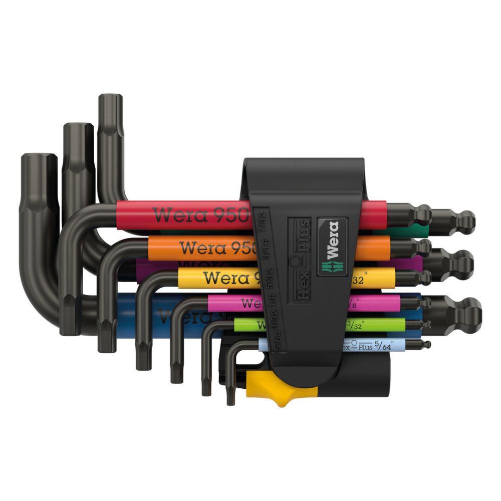 950/9 Hex-Plus Multicolour Imperial 3 Winkelschlüsselsatz, zöllig Produktbild img1 L
