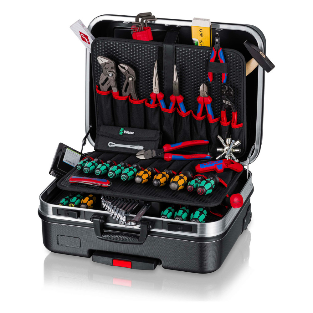 Werkzeugkoffer "BIG Basic Move" Mechanik, 90-teilig, mit integrierten Rollen Produktbild img2 L