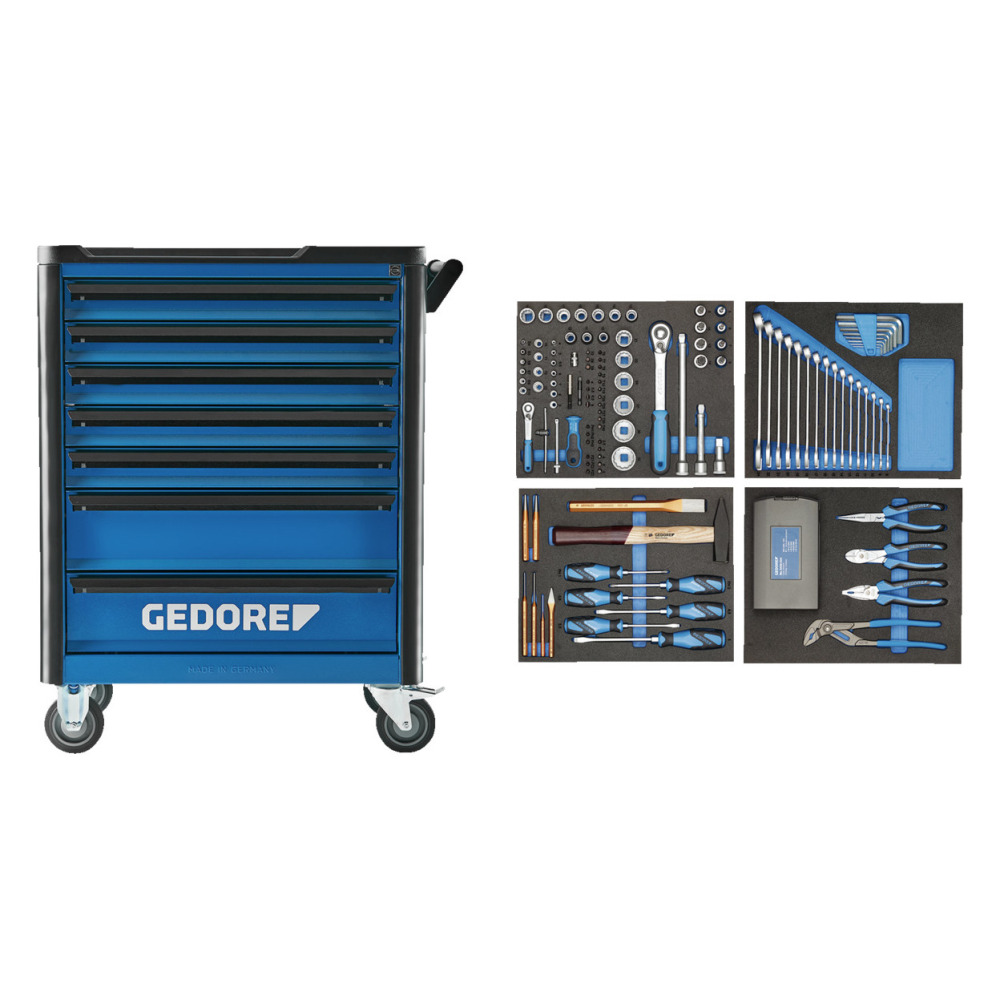 Gedore Werkstattwagen WHL-L7-TS-147, bestückt Produktbild img1 L