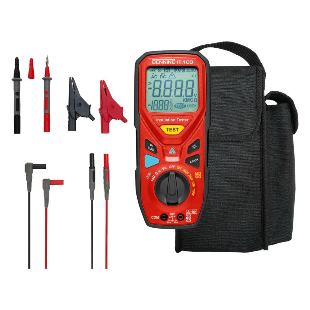 Isolationswiderstands-Messgerät IT 100 Produktbild img2 L