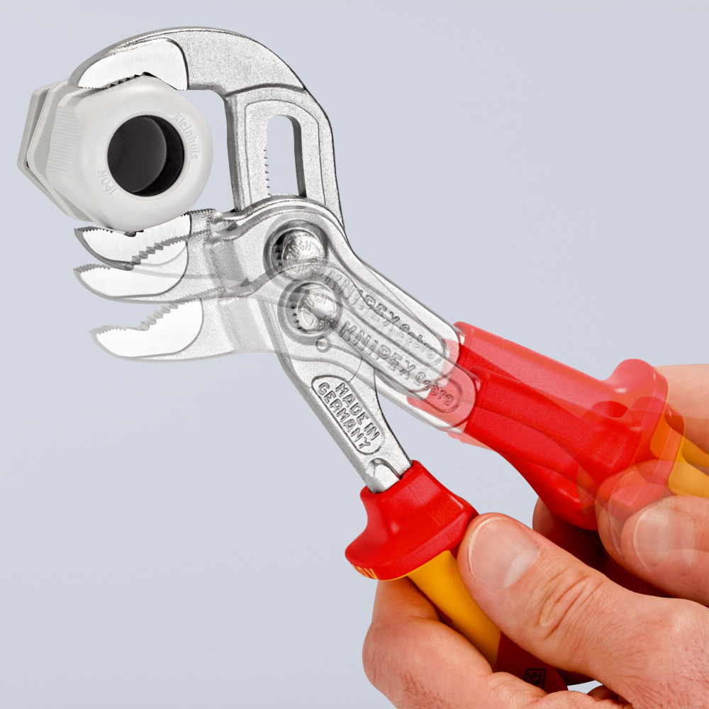 Wasserpumpenzange 250 mm, mit Druckknopf-Verstellung Cobra®, VDE geprüft, 8726, Produktbild img3 L