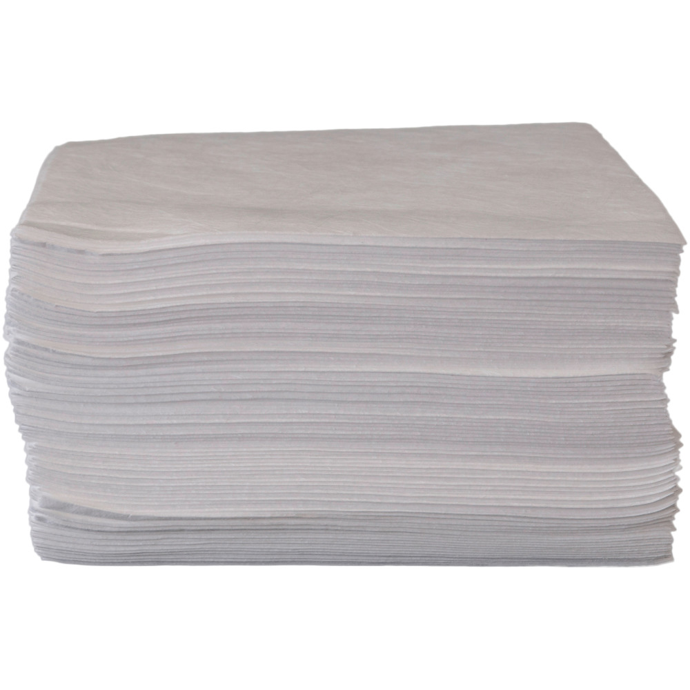 Polypropylen Vlies OEL-KLEEN ABSORBENTS OIL ONLY Plain weiß, Tuch 40x50 cm Produktbild img1 L