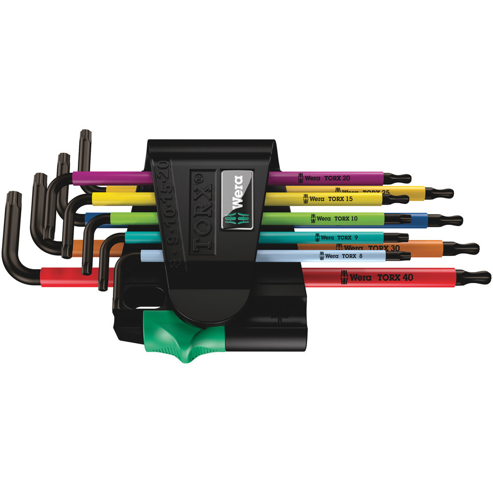 TORX®-BO Winkelschraubendreher-Satz TX8-TX40, mit Kugelkopf, 9-teilig Produktbild img1 L