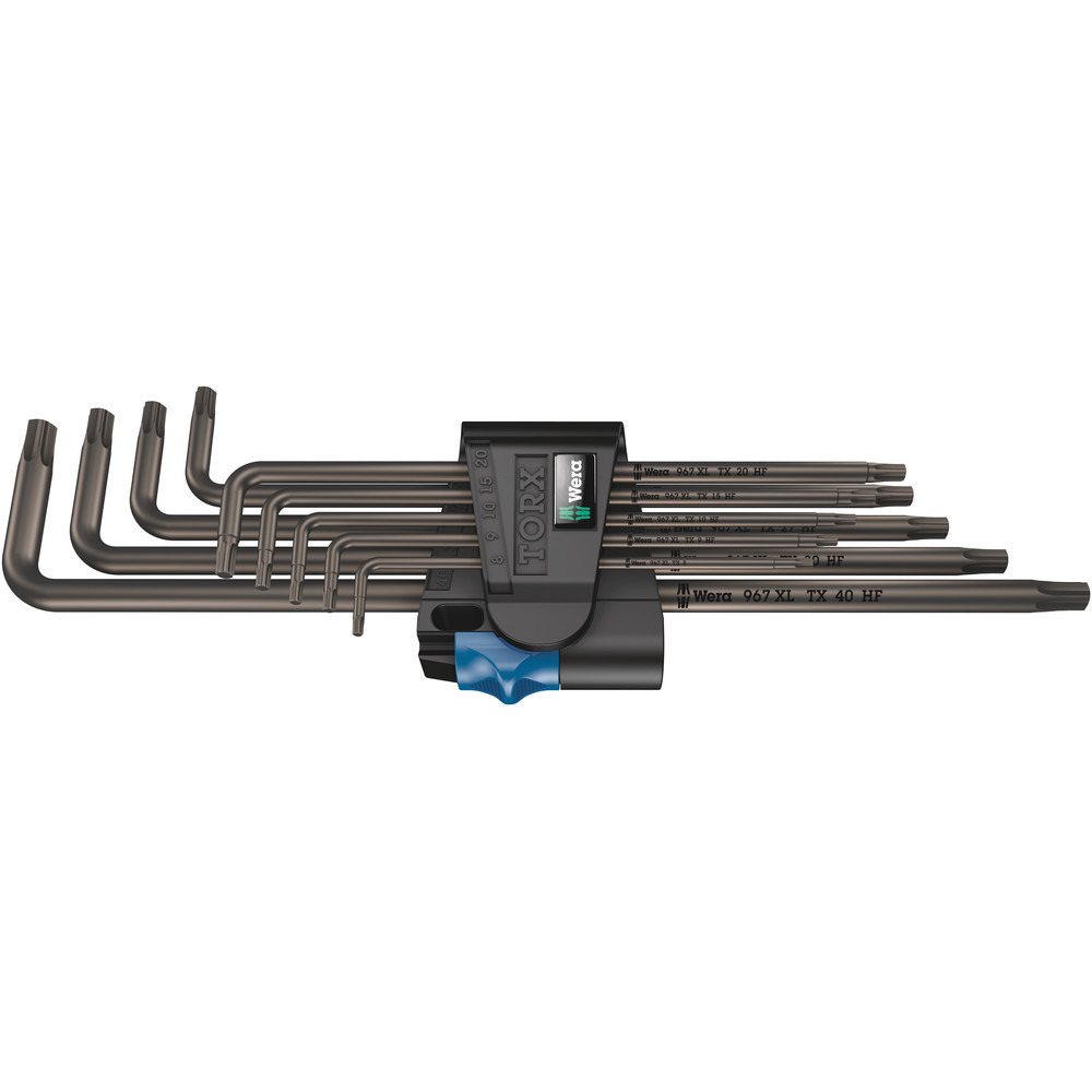 TORX®-Winkelschraubendreher-Satz TX8-TX40, 9-teilig, mit Haltefunktion Produktbild img1 L